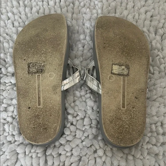 Tommy Hilfiger Silver Sandals - Picture 2 of 3